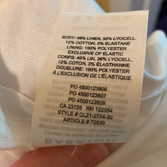 Babaton Hadwyn White Fitted Crop Blouse - Picture 12 of 12